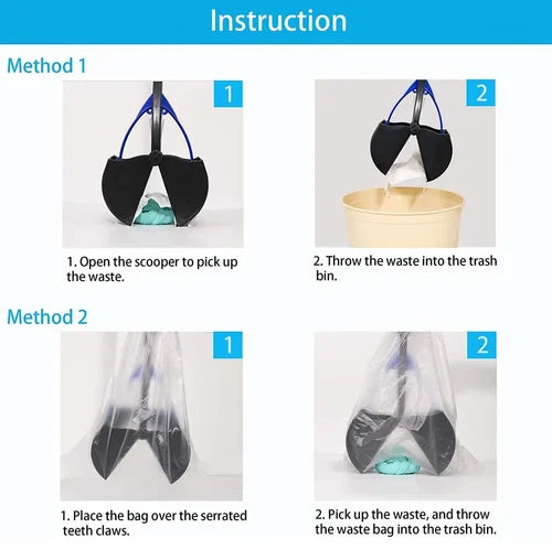 PET POOP SCOOPER BENDABLE